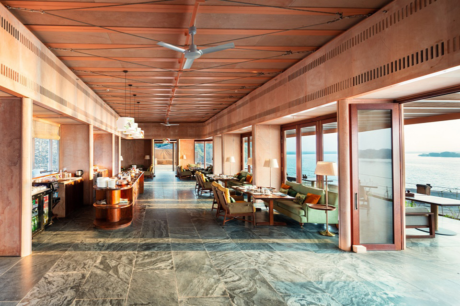 印度度假酒店設(shè)計(jì)方案：RAAS Chhatrasagar度假酒店(圖6)